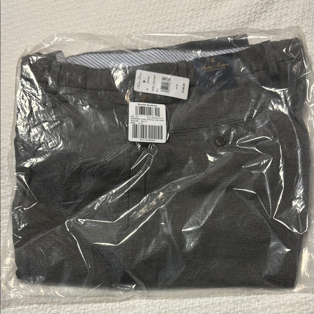 Brooks Brothers Gray Dress Pants